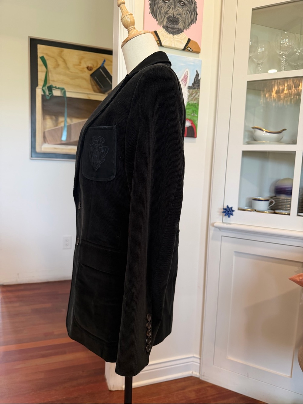 Gucci Black Tailored Corduroy Blazer - Picture 8 of 10